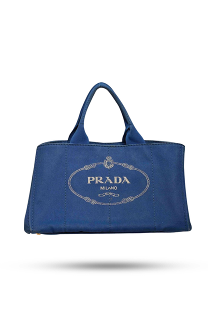 Prada Electric Blue Canapa