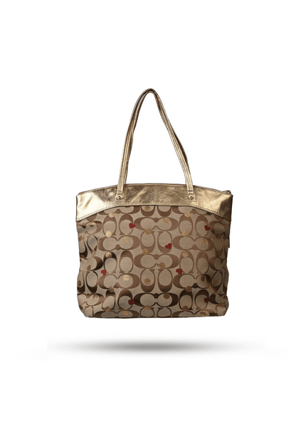 Coach Laura Secret Admirer Signature Tote Bag