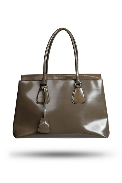 Prada Leather Tote Bag