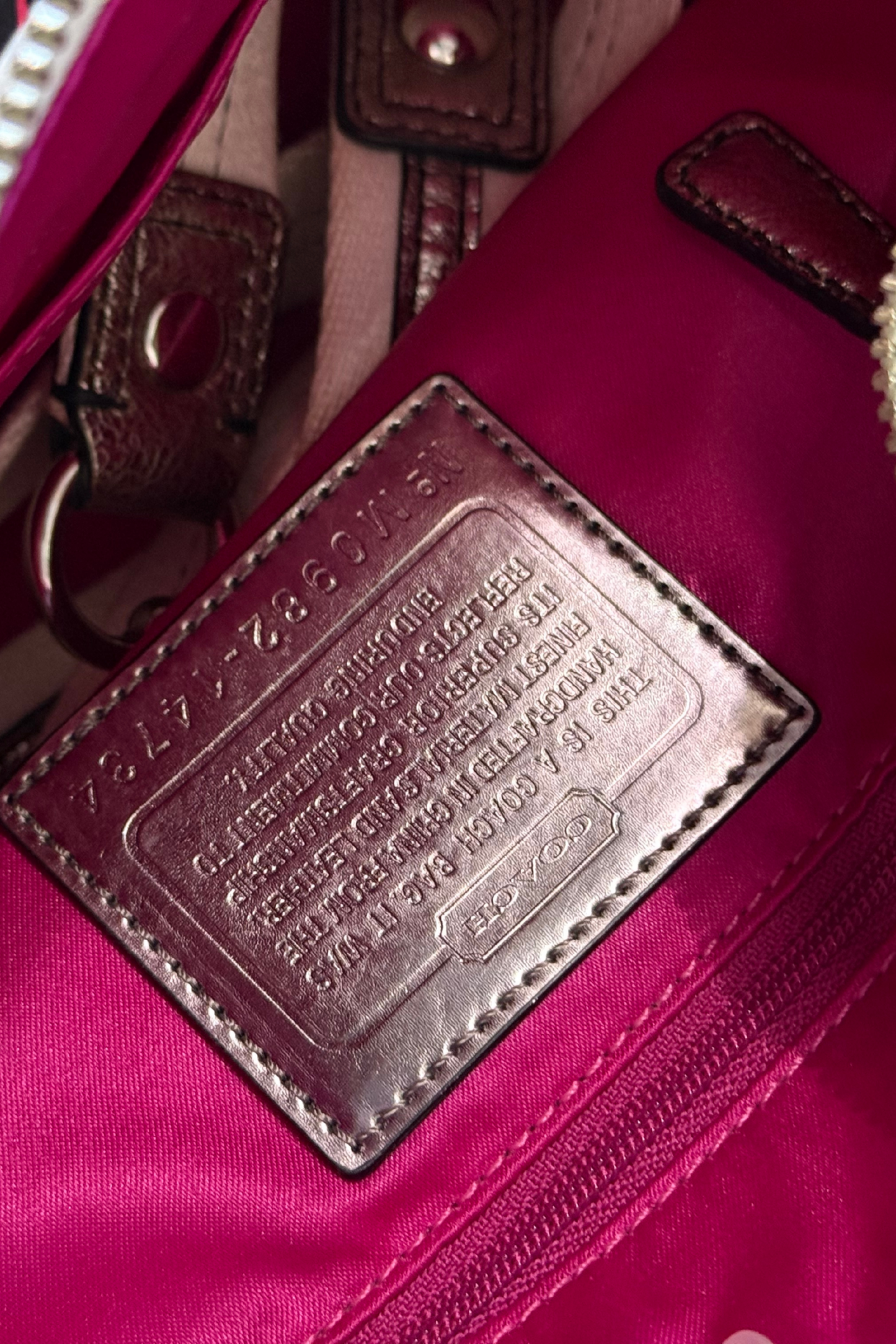 Coach Mini Poppy Groovy Floral Graffiti 2Way Bag