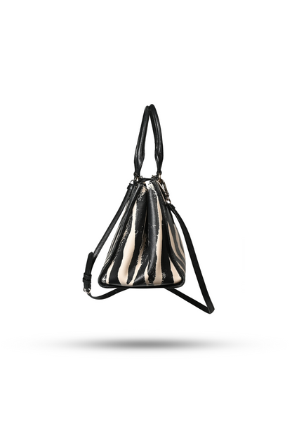 Coach Zebra Print Shoulder Bag