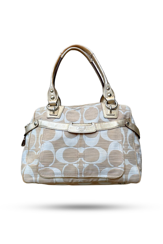 Coach Penelope Signature Logo Tote