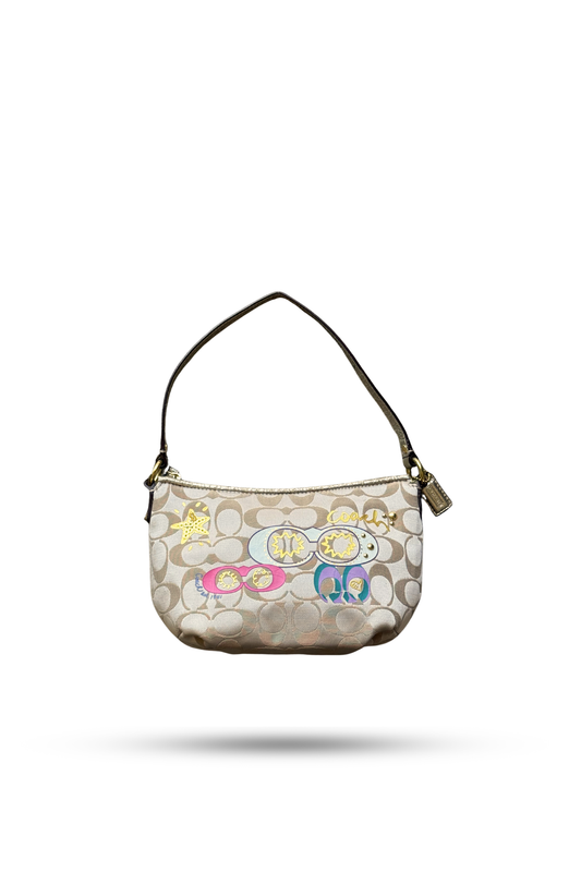 Coach Mini Poppy Applique Bag