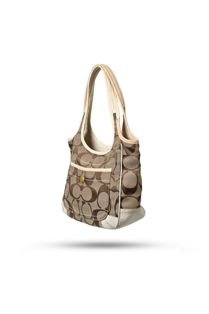 Coach Hamilton Hobo Cloth Handbag
