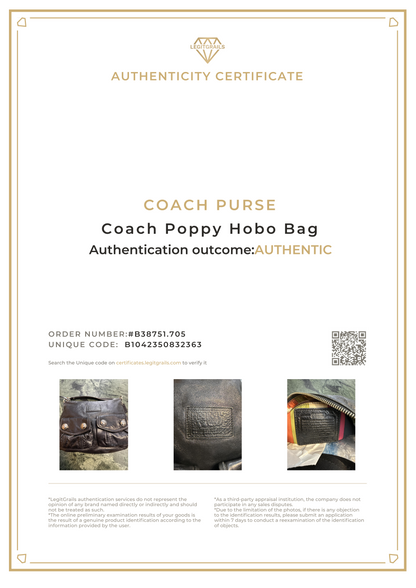 Coach Poppy Hobo Bag