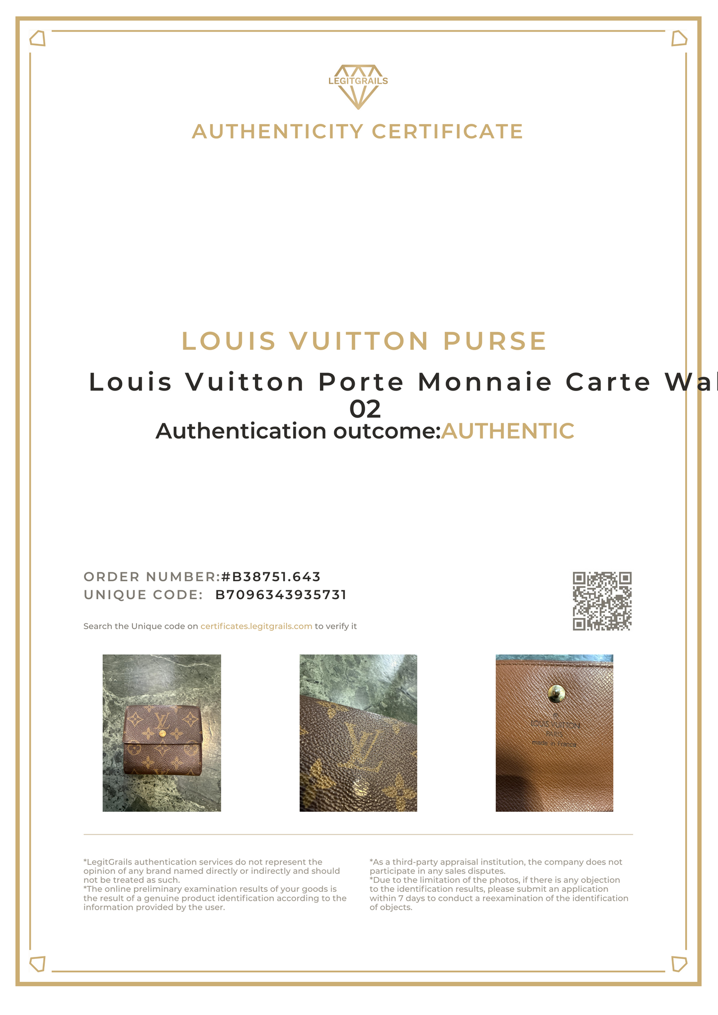 Louis Vuitton Porte Monnaie Carte Wallet 02
