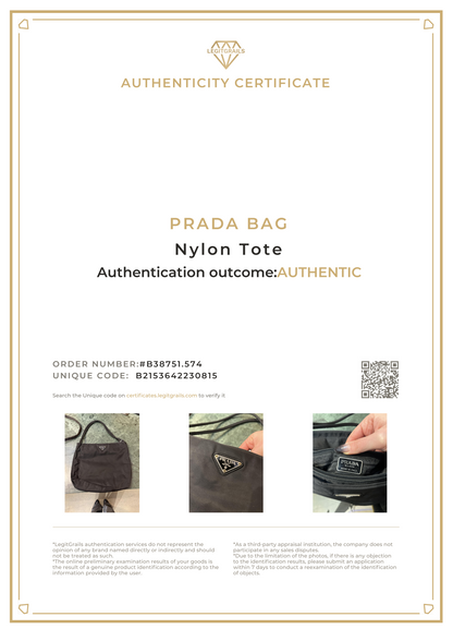Prada Nylon Tote