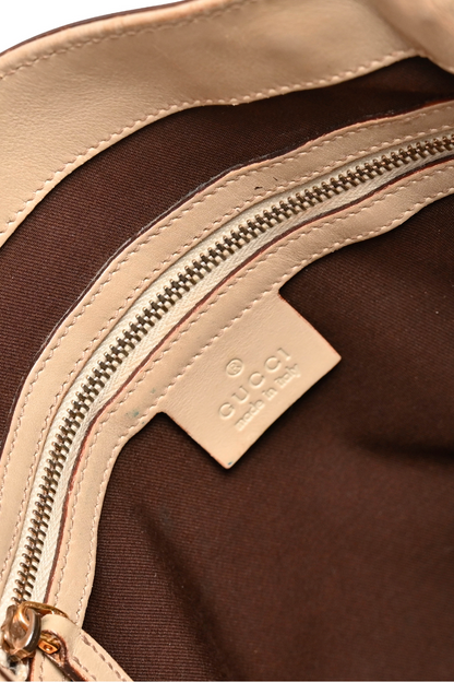 Gucci Ivory Bucket Tote