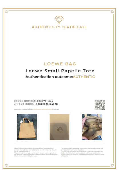 Loewe Small Papelle Tote