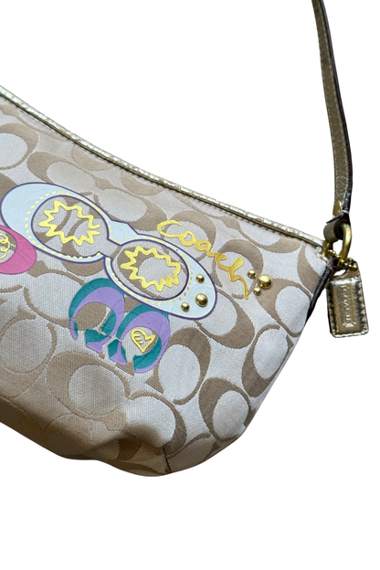 Coach Mini Poppy Applique Bag