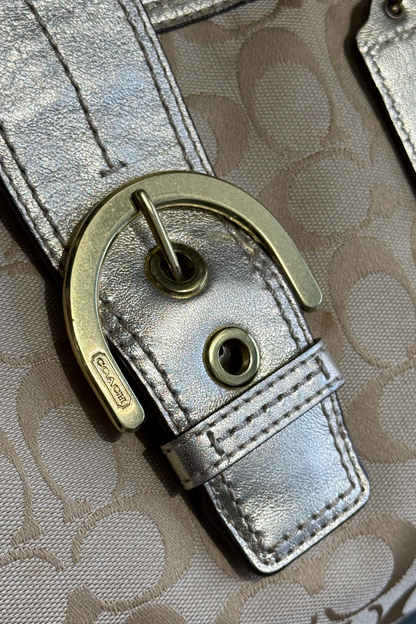 Coach East West Soho Signature Tote Bag