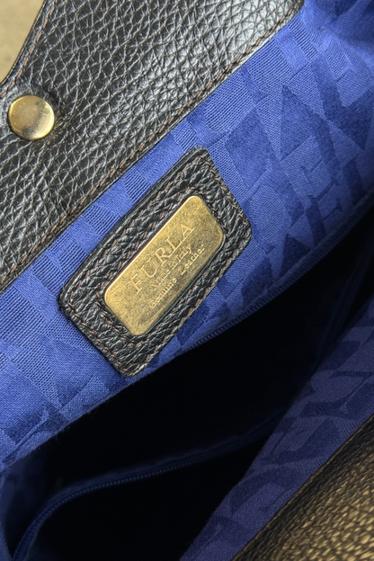Furla Fold Over Crossbody Bag