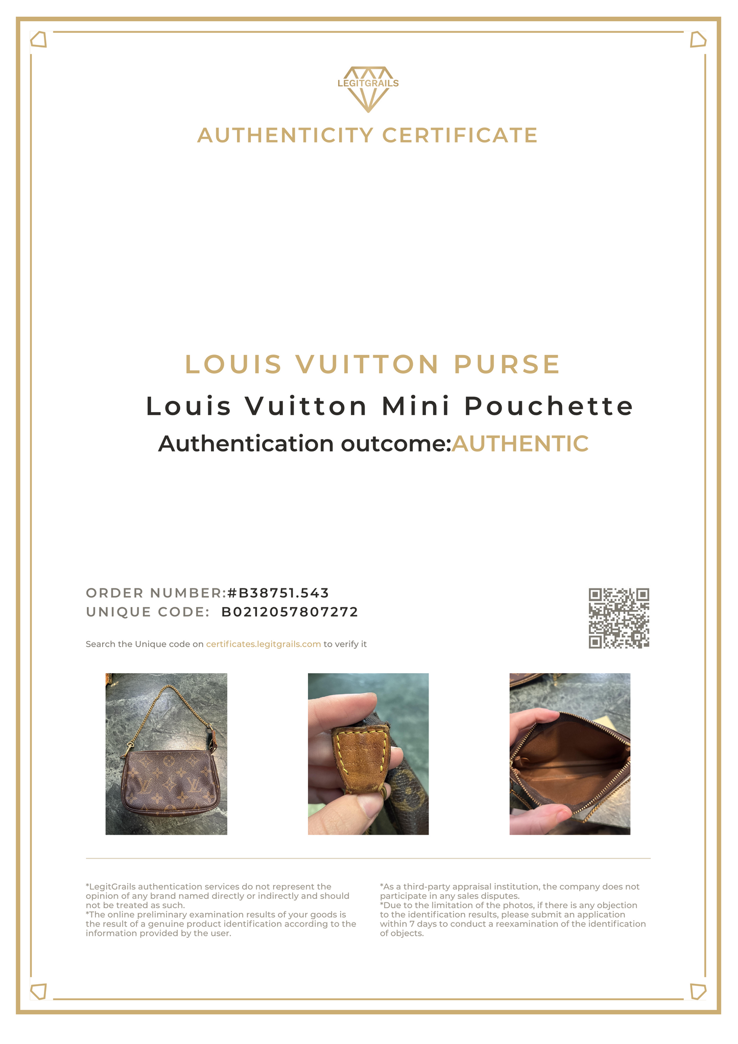 Louis Vuitton Mini Pouchette