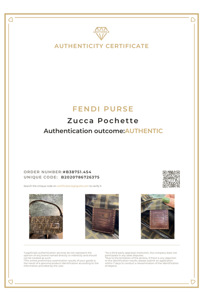 Fendi Zucca Pouchette