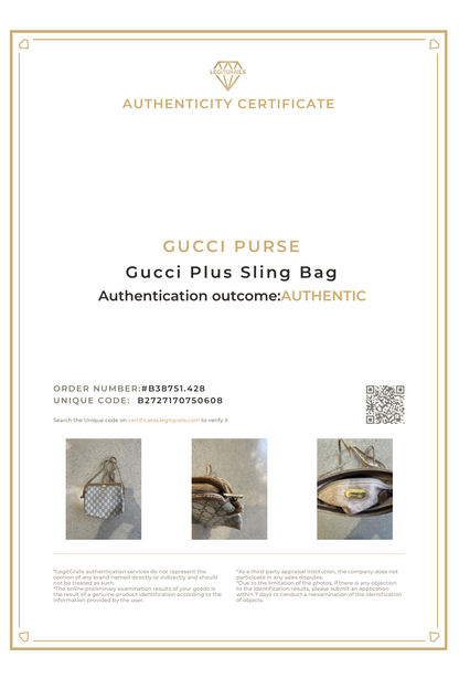 Gucci Plus Sling Bag