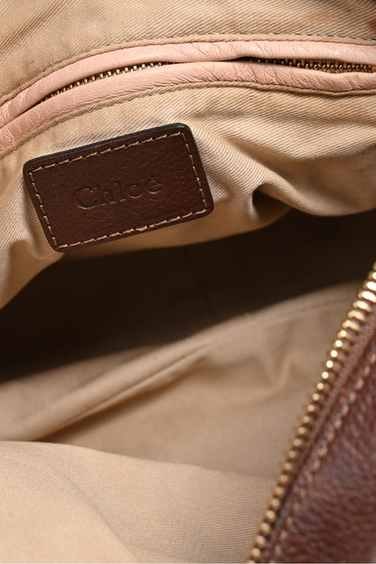 Chloe Brown Paratay Medium Bag