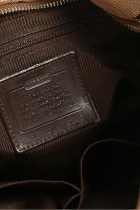 Coach Canvas Crossbody Bag