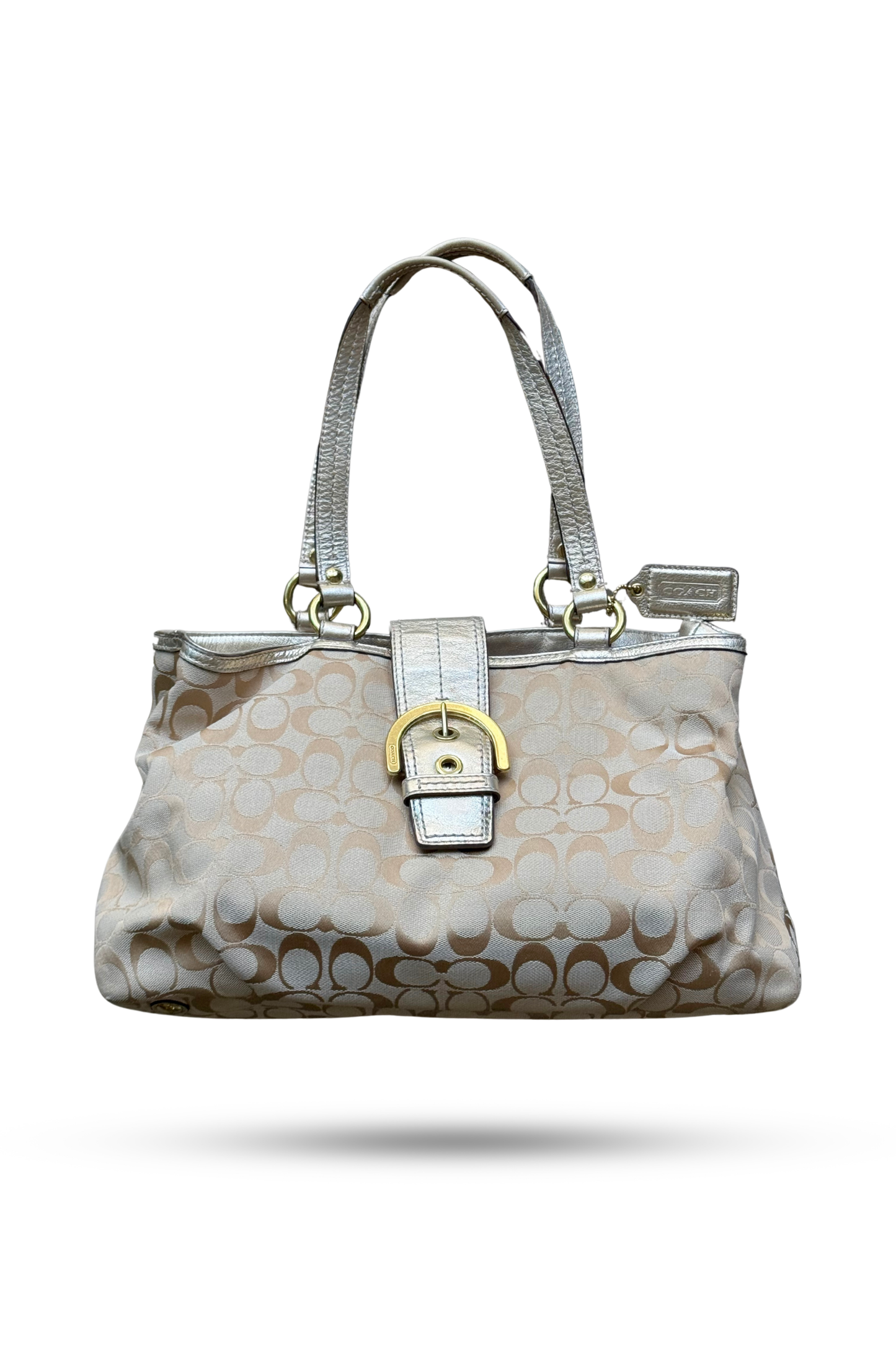 Coach East West Soho Signature Tote Bag
