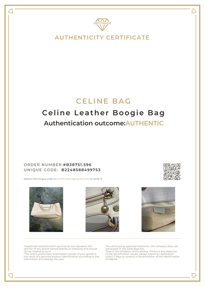 Celine Boogie Leather Bag 03