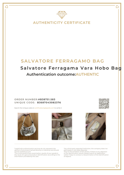 Ferragamo Vara Hobo Bag