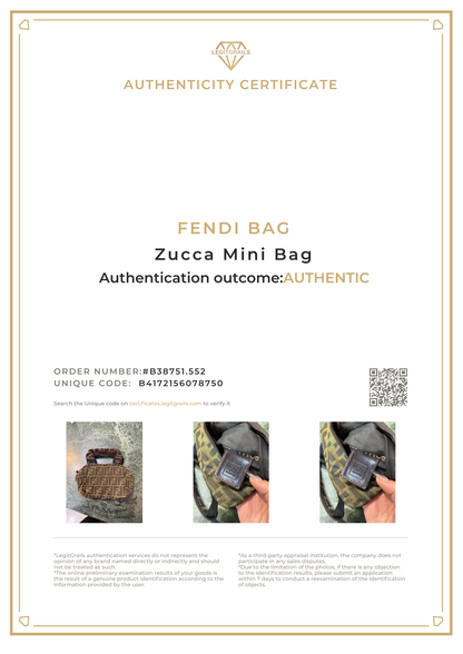 Fendi Zucca Mini Bag