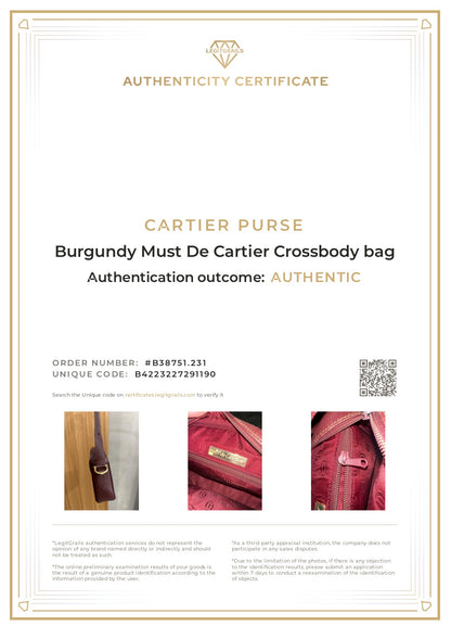 Cartier Must de Cartier Envelope Shoulder Bag