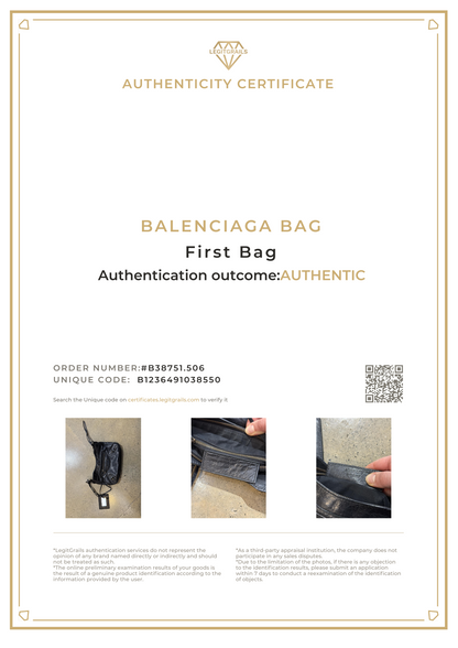 Balenciaga Black Mini First Bag