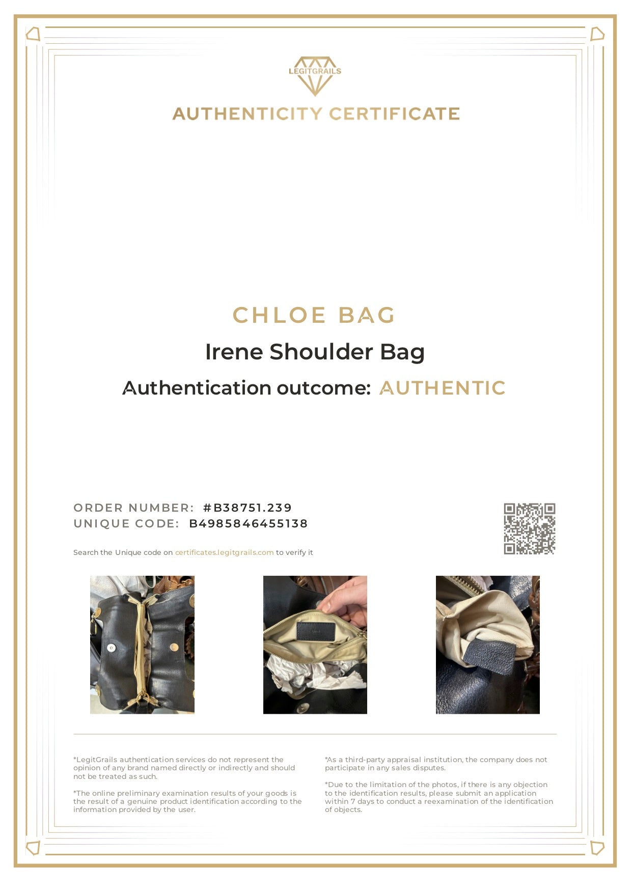 Chloé Irene Shoulder Bag