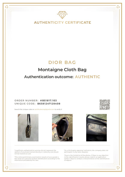 Dior Montaigne Cloth Bag