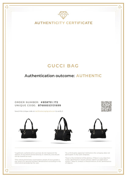 Gucci Black GG Abbey Mini Black Tote