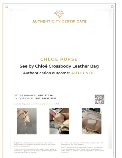 See By Chloé Crossbody Leather Bag