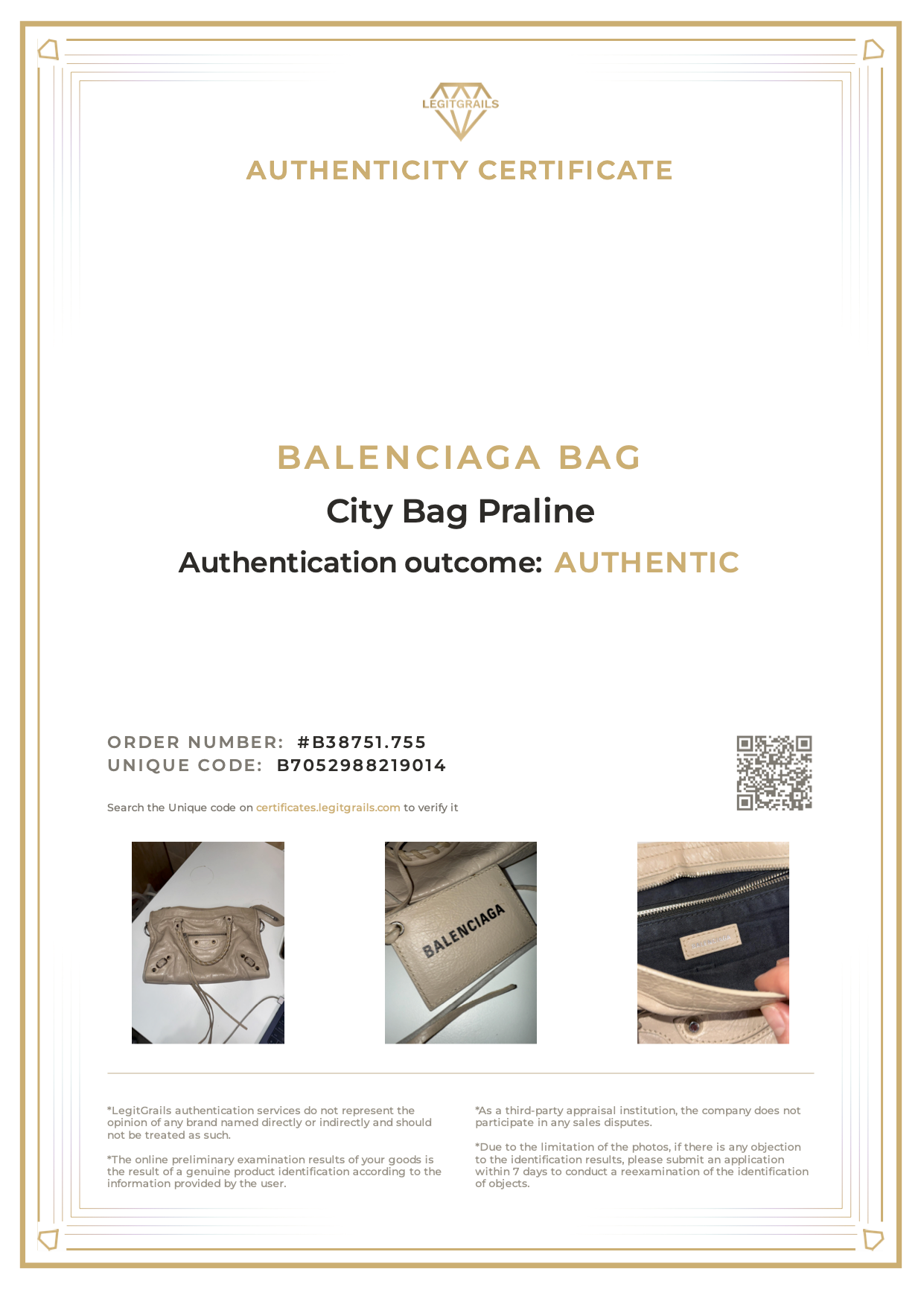Balenciaga City Bag Praline