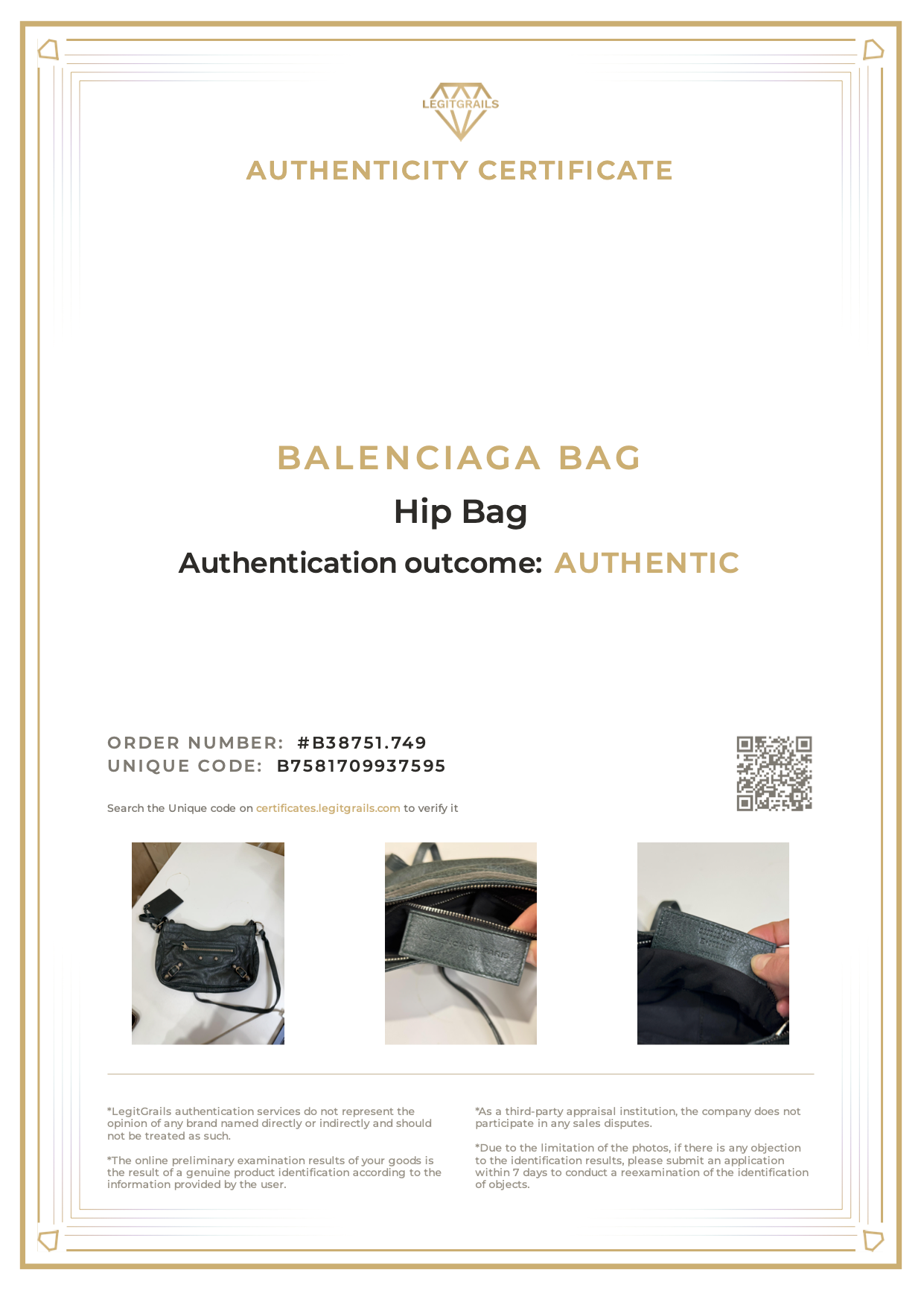 Balenciaga Hip Bag Vert Sauge