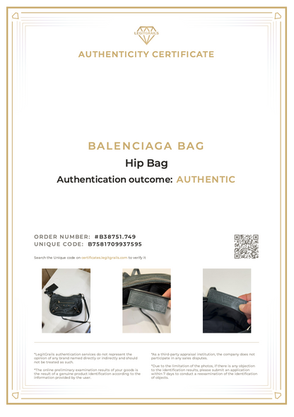 Balenciaga Hip Bag Vert Sauge