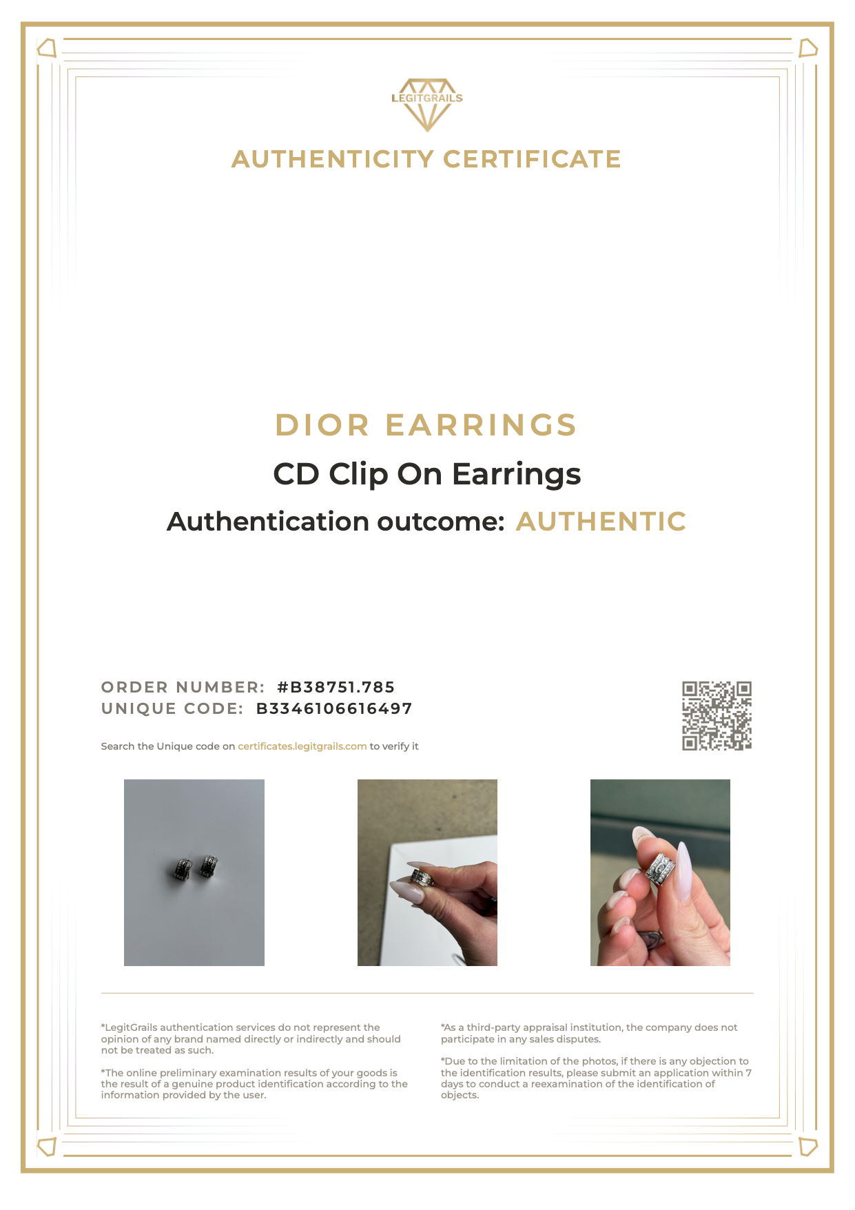 CD Clip On Earrings