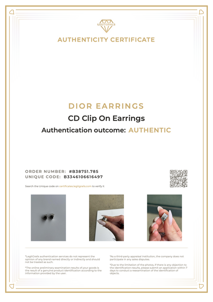 CD Clip On Earrings