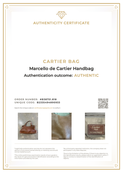 Cartier Marcello de Cartier Handbag