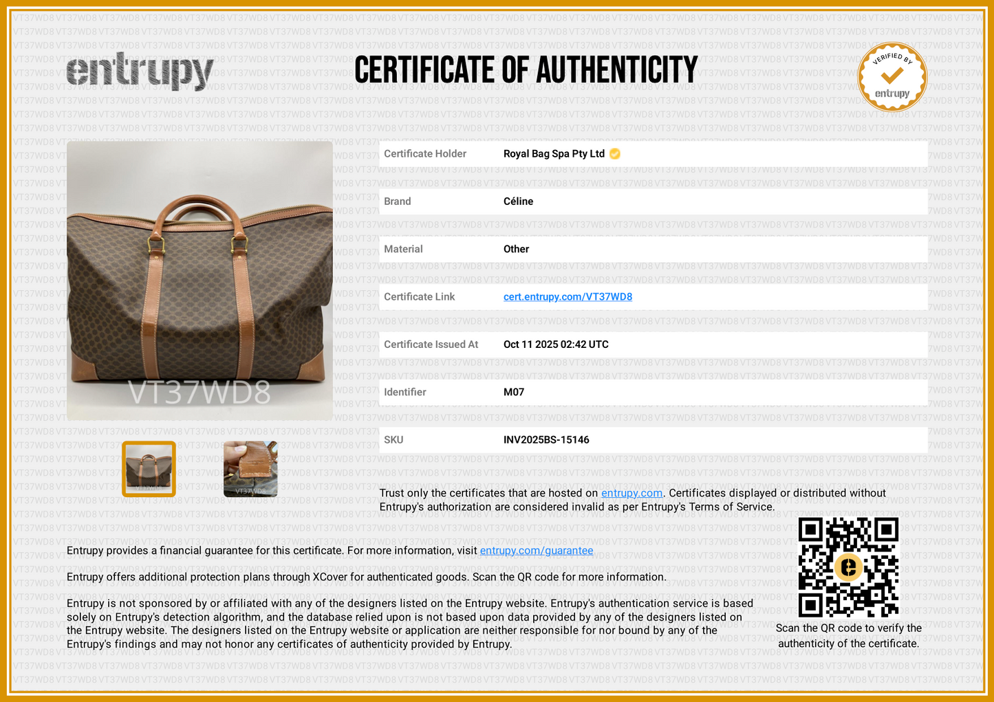 Celine Macadam Triomphe Travel Bag 02