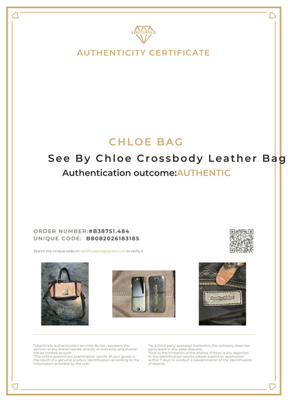 See by Chloe Black Crossbody Leather Bag