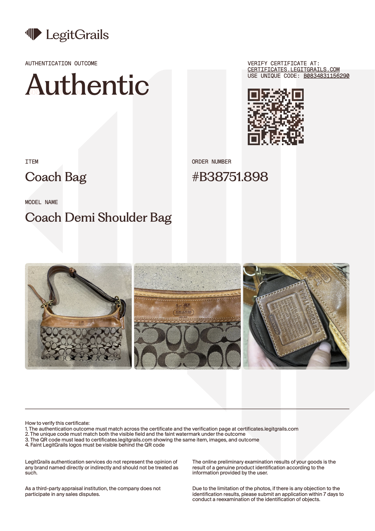 Coach Demi Shoulder Bag