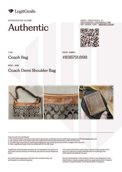 Coach Demi Shoulder Bag