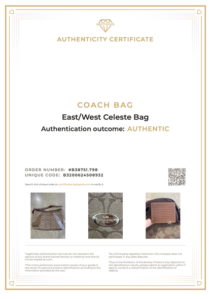 Coach East/West Celeste Bag
