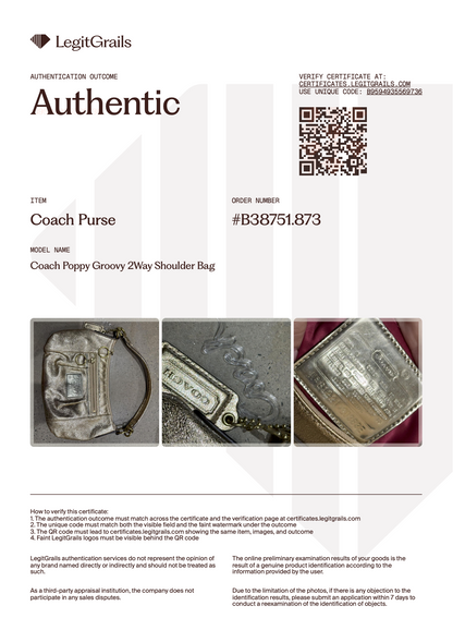 Coach Mini Poppy Groovy 2Way Bag