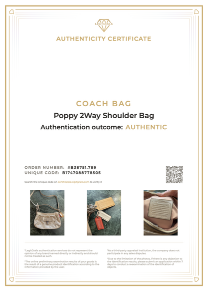 Coach Poppy 2Way Shoulder Bag