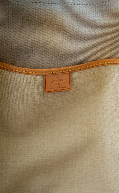 Louis Vuitton Brown Canvas Monogram Excursion Satchel Bag