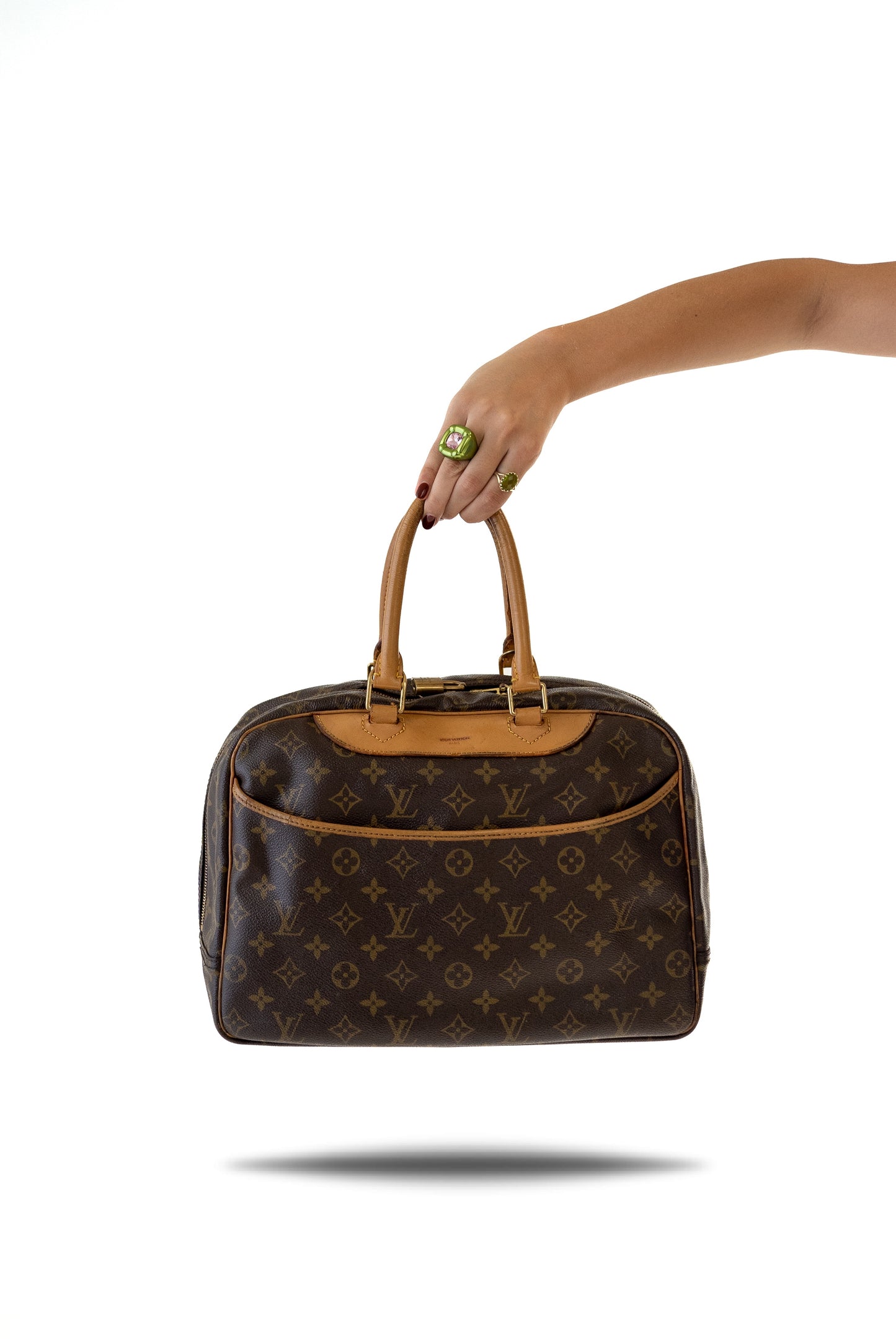 Louis Vuitton Deauville Boston Handbag