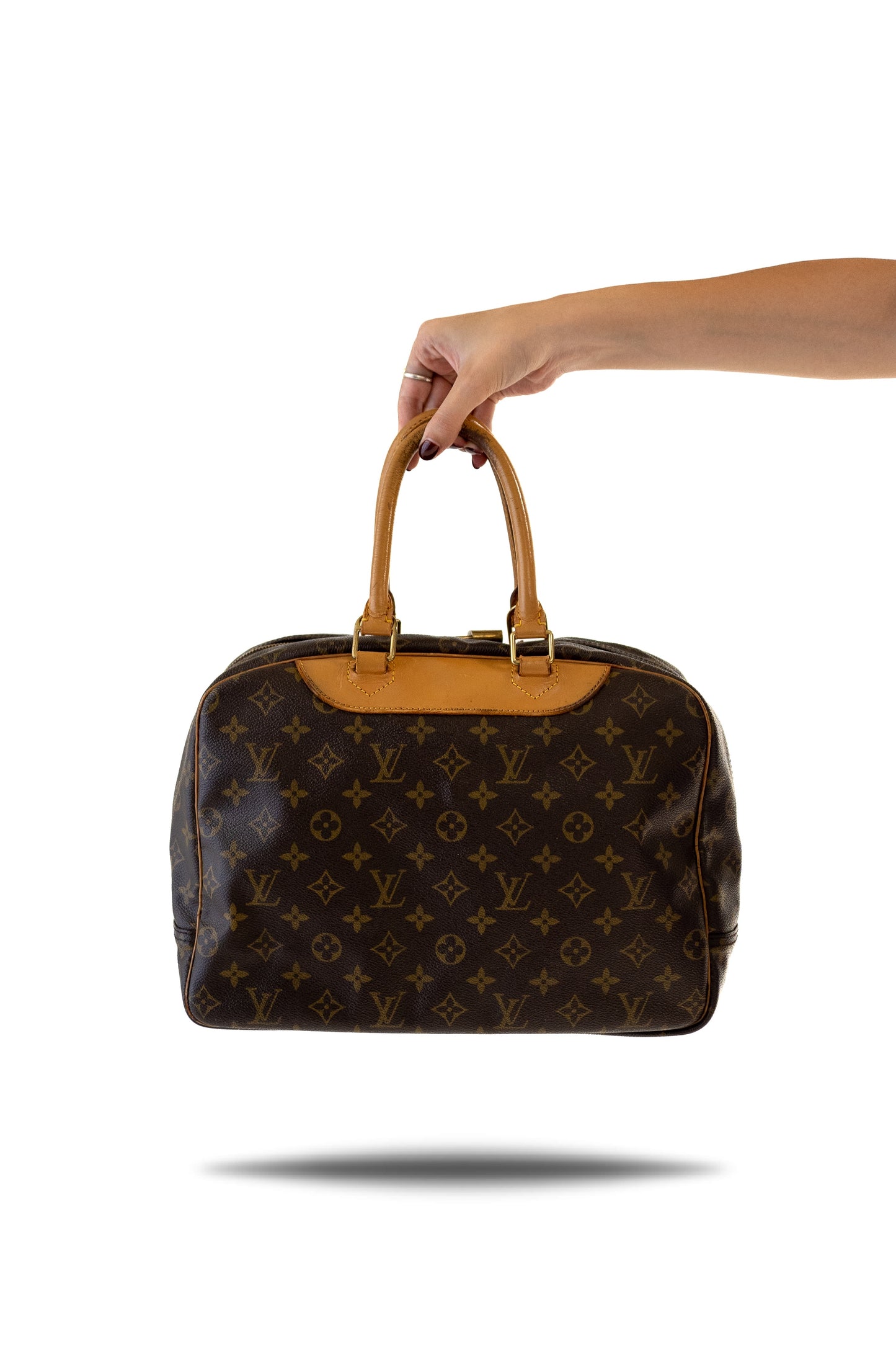 Louis Vuitton Deauville Boston Handbag