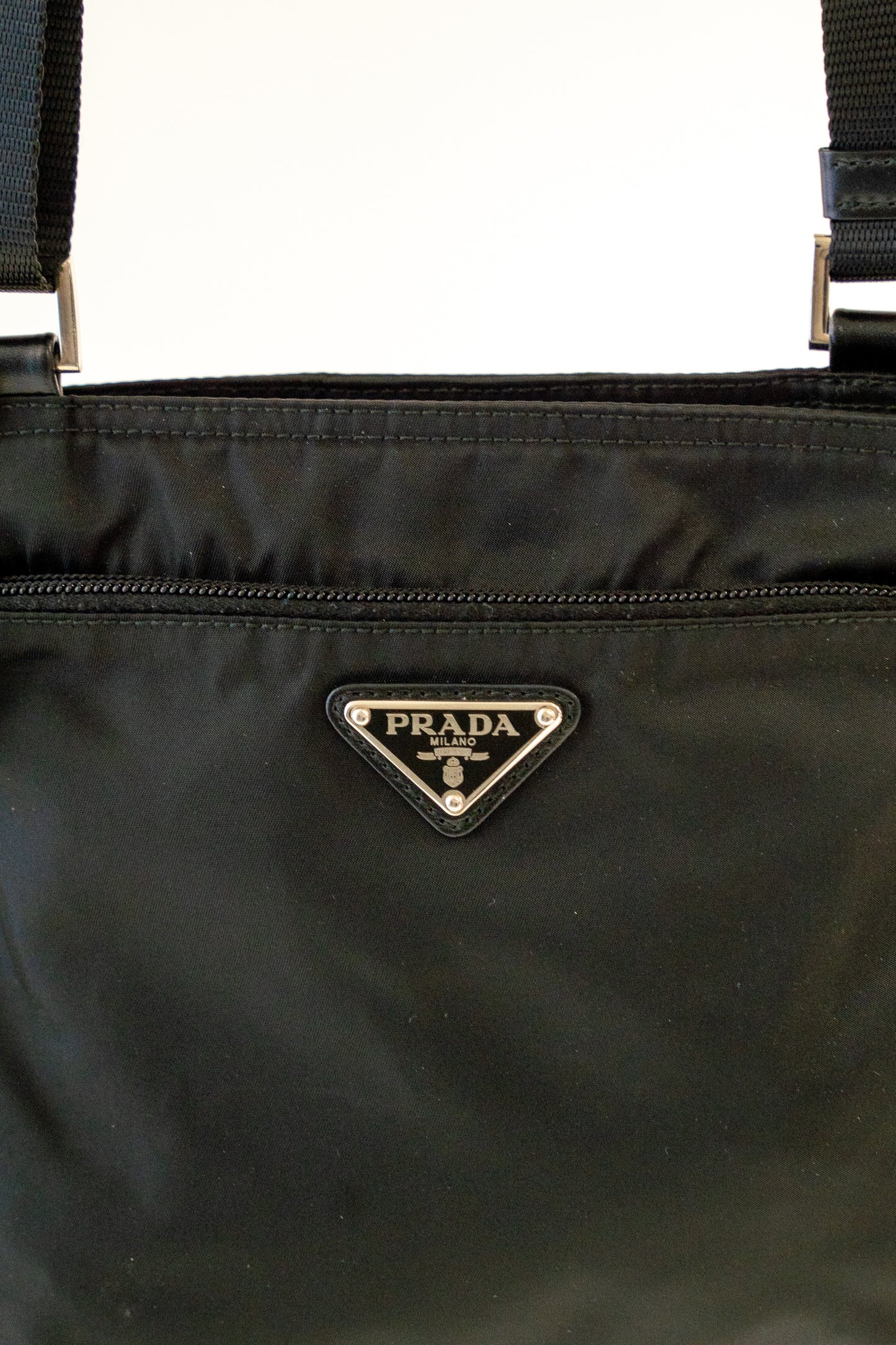 Prada Black Tessuto Crossbody Bag