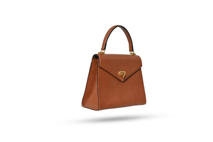 Valentino Brown Leather Handbag
