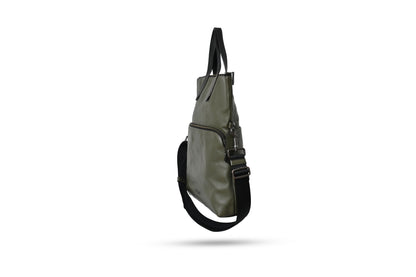 Coach Graham Foldover Khaki Tote